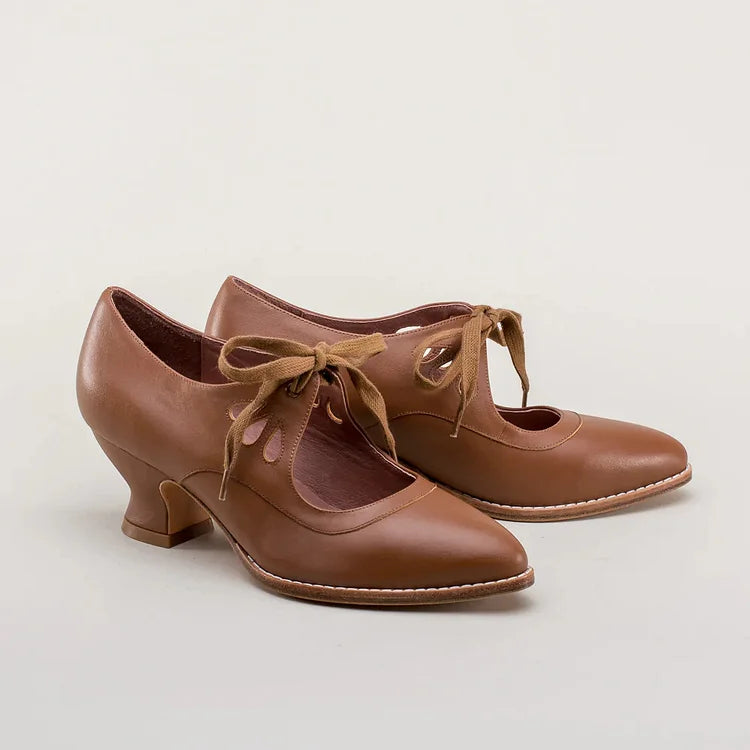 DMT | Edwardianische Lederschuhe für Damen