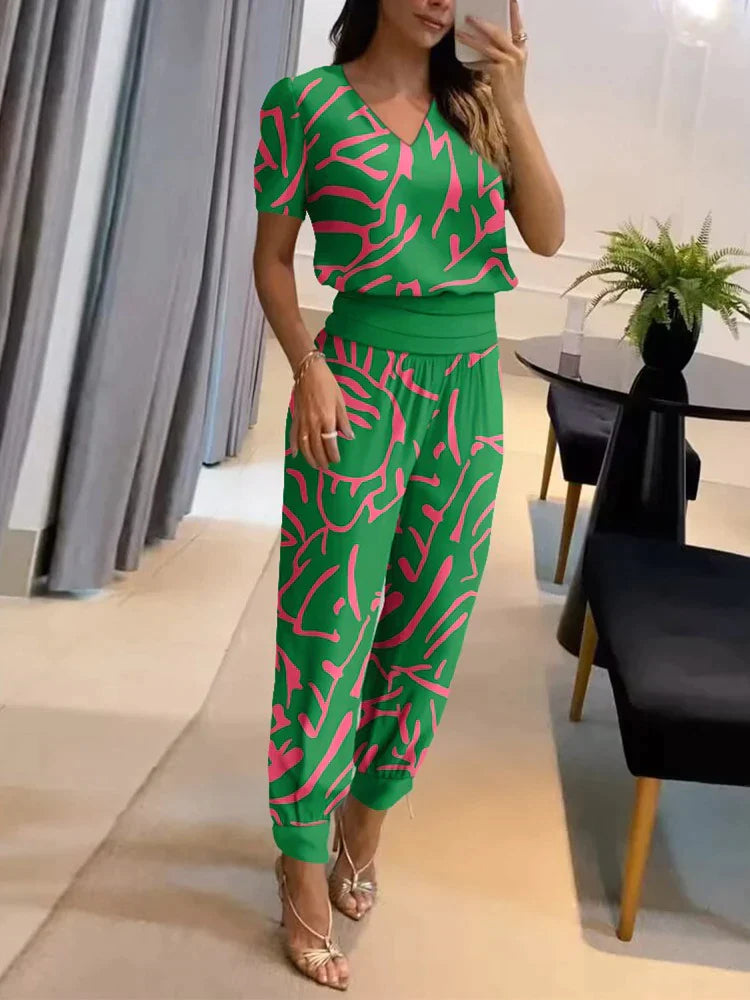 DMT | Bluse & Hose Set