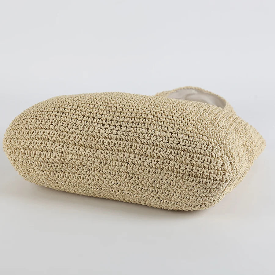 DMT | Elegante Stroh-Strandtasche