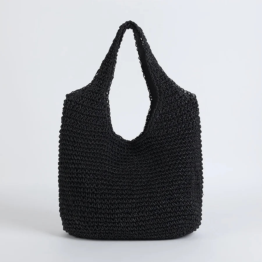 DMT | Elegante Stroh-Strandtasche