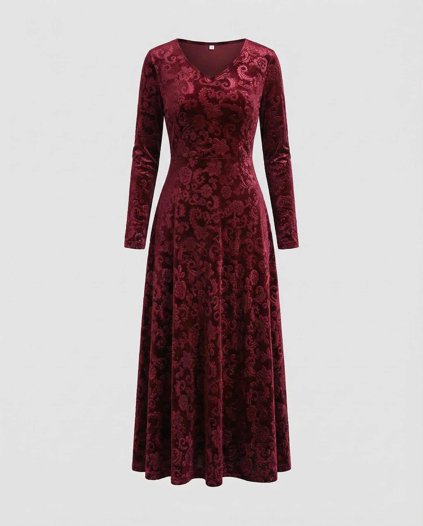 Figurschmeichelndes Ausgestelltes Kleid