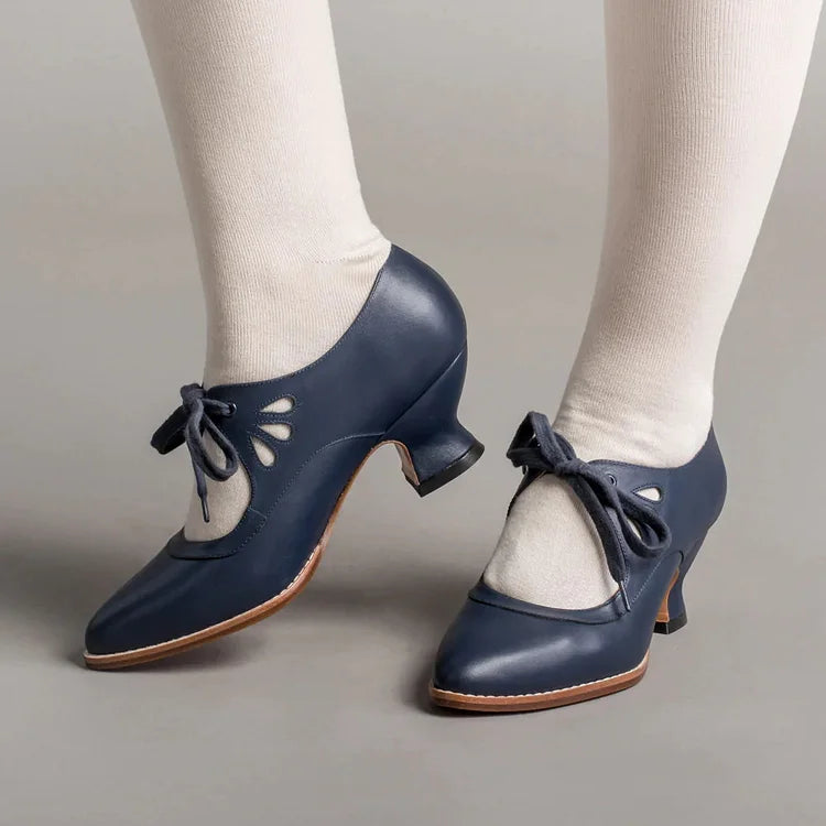 DMT | Edwardianische Lederschuhe für Damen