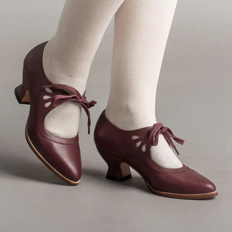 DMT | Edwardianische Lederschuhe für Damen
