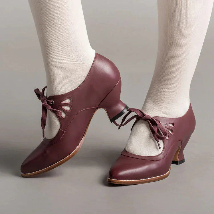 DMT | Edwardianische Lederschuhe für Damen