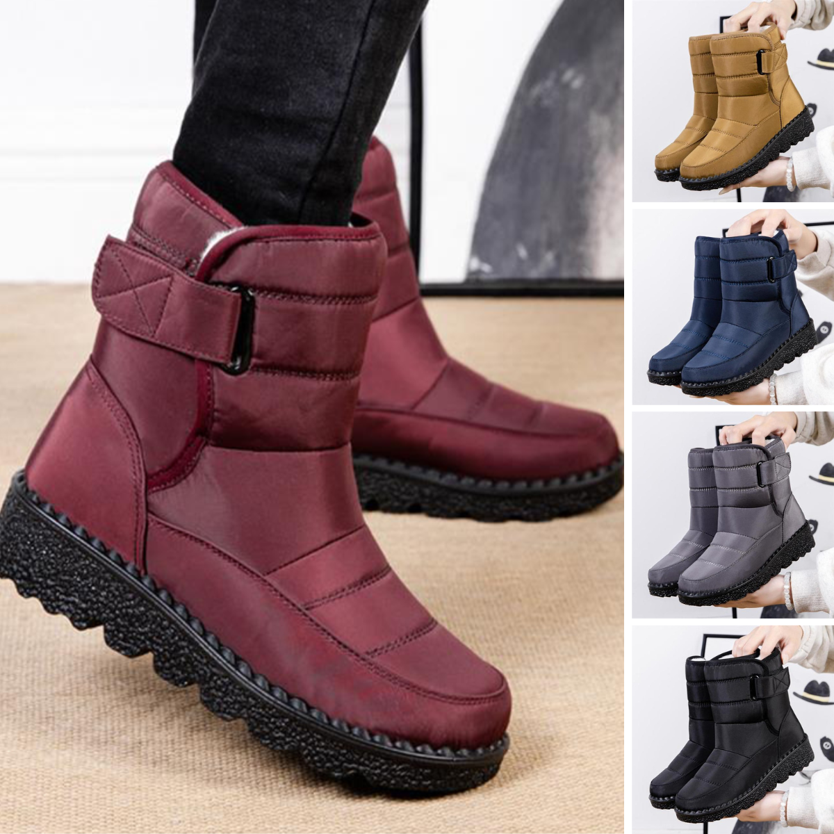 DMT - Die neuen rutschfesten, wasserdichten, gepolsterten Baumwollstiefel
