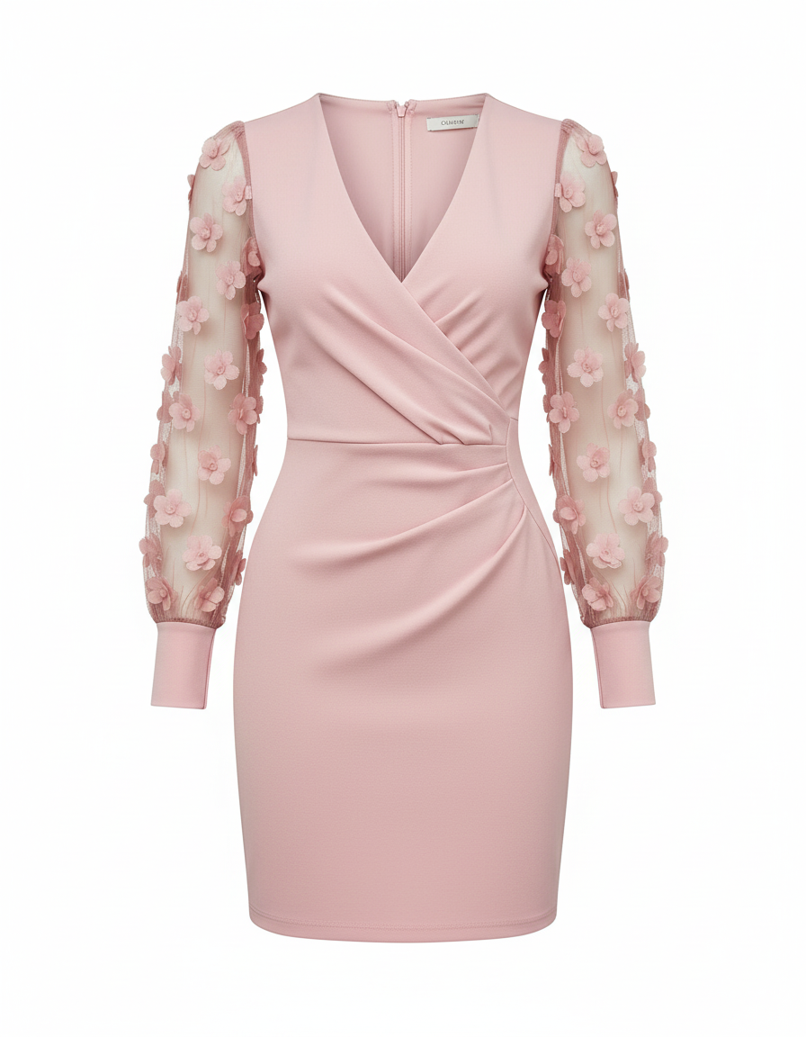 Festliches Spitzen Cocktailkleid Damen