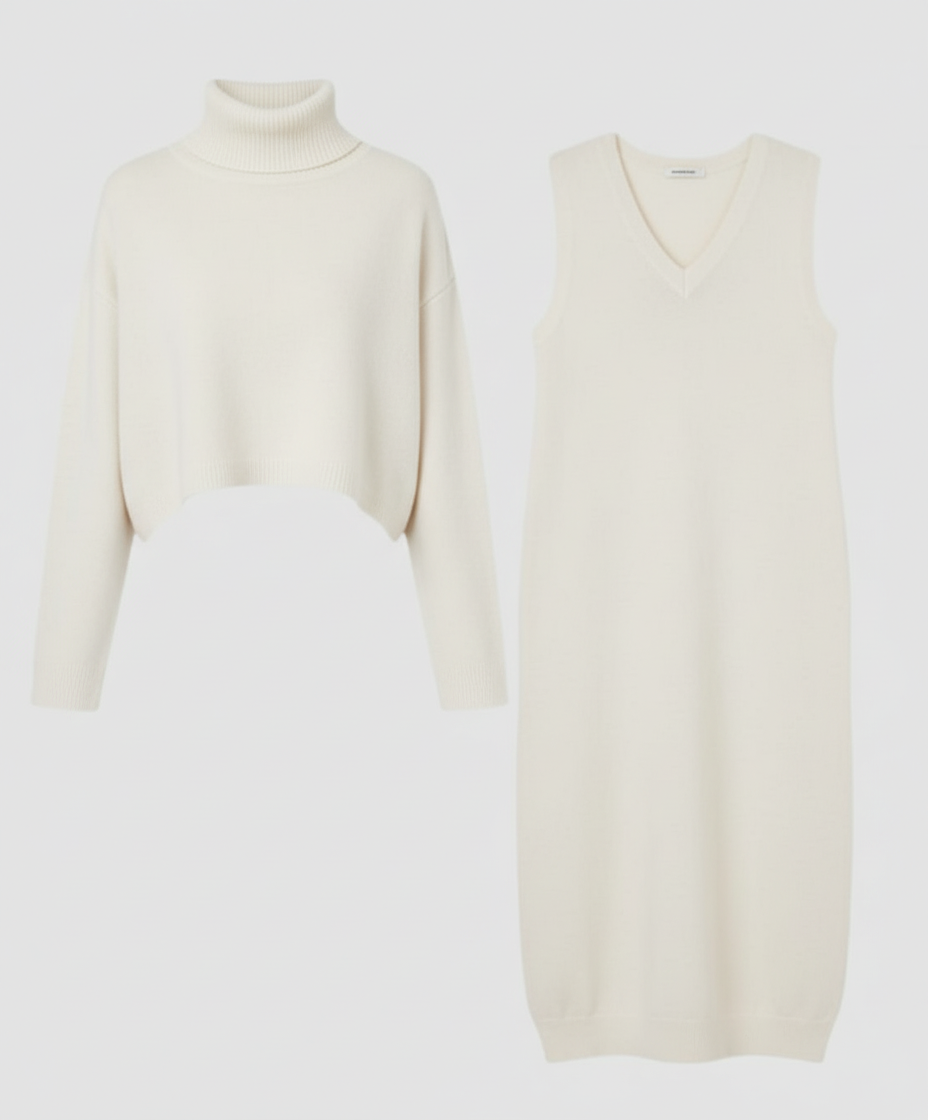 Elegantes Jersey Midikleid Damen