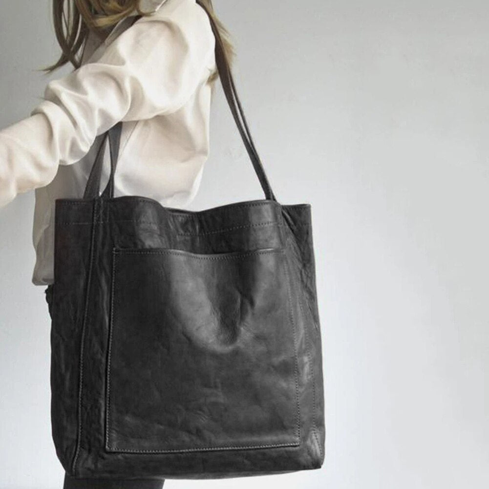 DMT | Damen Lederschultertasche