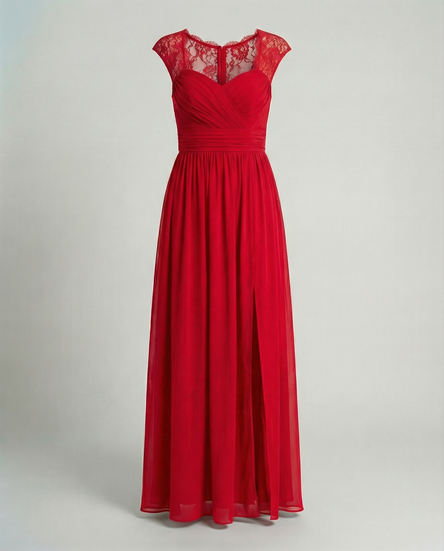 Abendkleid Damen V-Ausschnitt