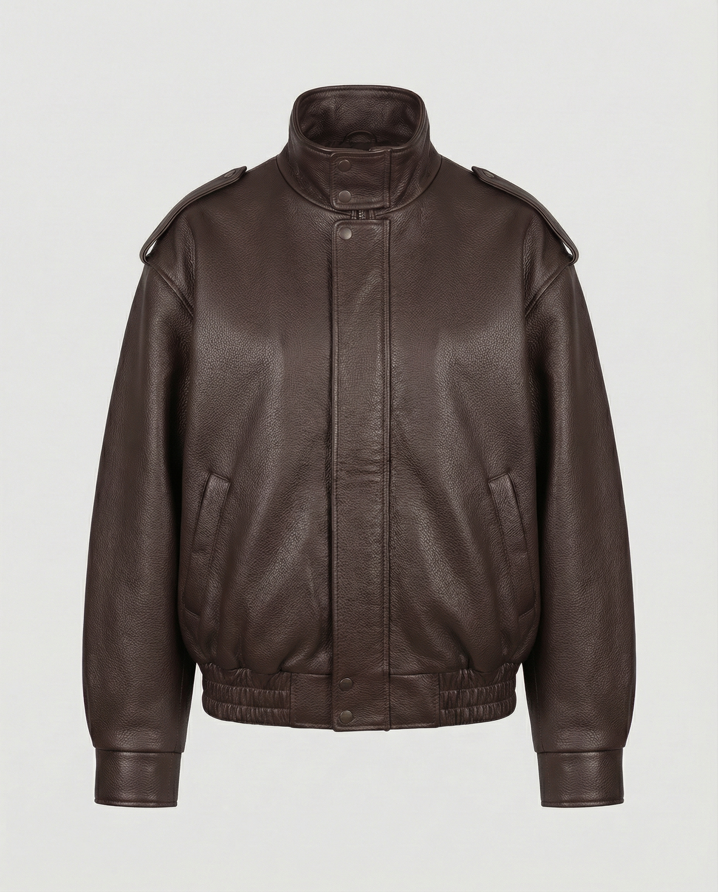 Asymmetrische Damen Lederjacke