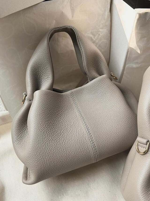 DMT | Umhängetasche damen | Handtasche mit Reißverschluss im Sale aus Leder