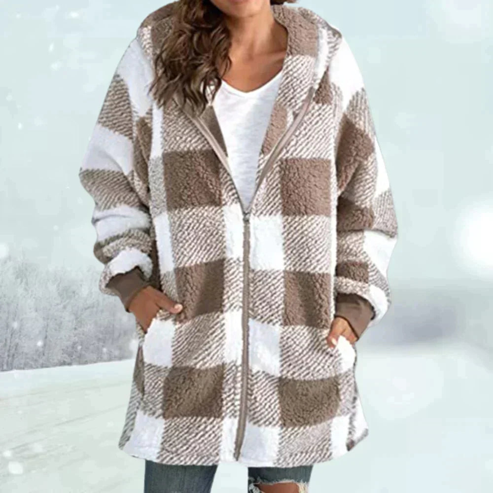Deutsche Mode Trends | Karierte Winterjacke Für Einen Zeitlosen Look