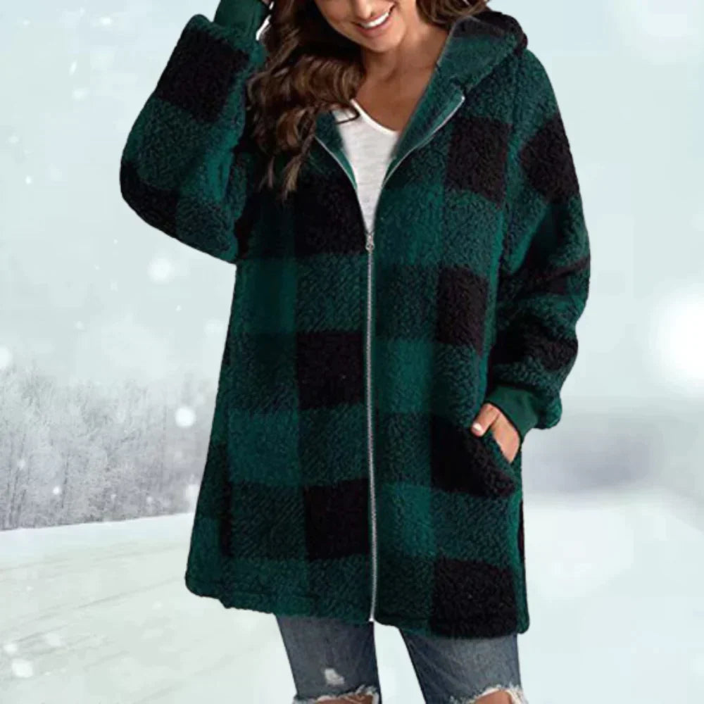 Deutsche Mode Trends | Karierte Winterjacke Für Einen Zeitlosen Look