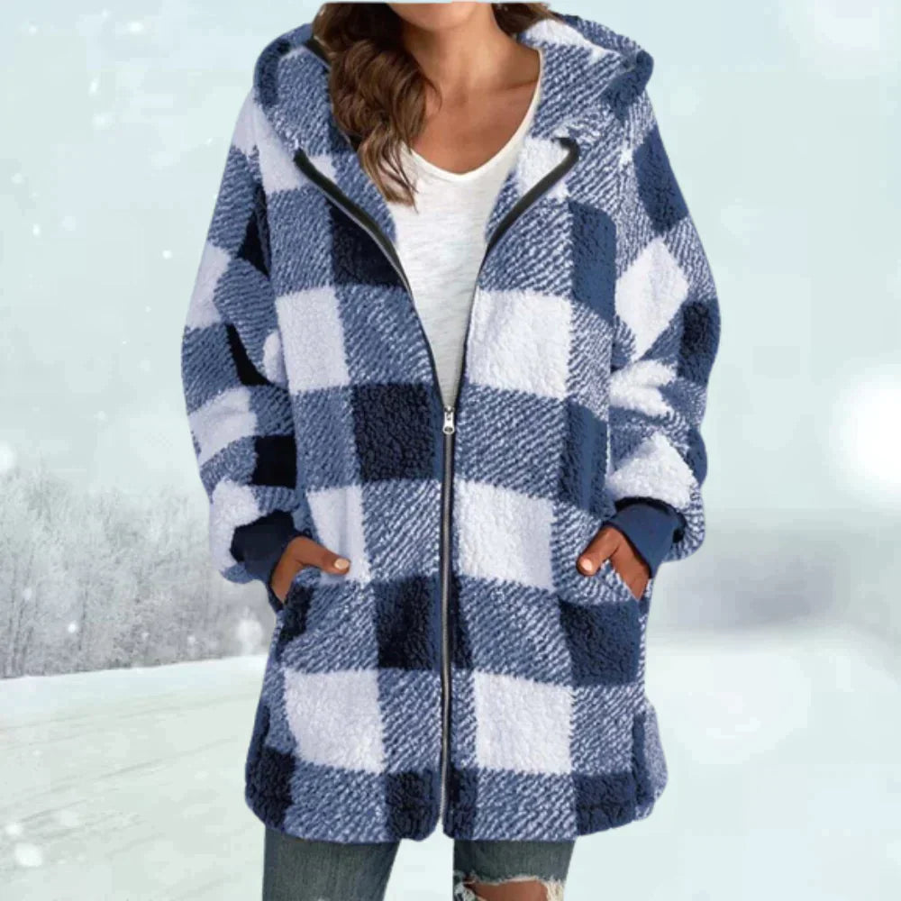 Deutsche Mode Trends | Karierte Winterjacke Für Einen Zeitlosen Look