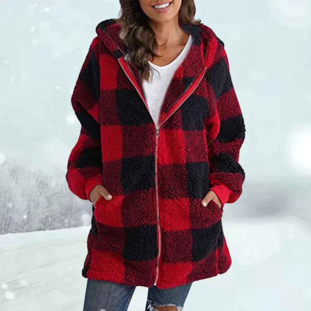 Deutsche Mode Trends | Karierte Winterjacke Für Einen Zeitlosen Look