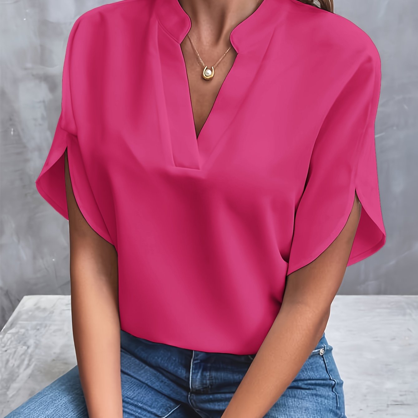 DMT | Elegante leichte Bluse für Frauen