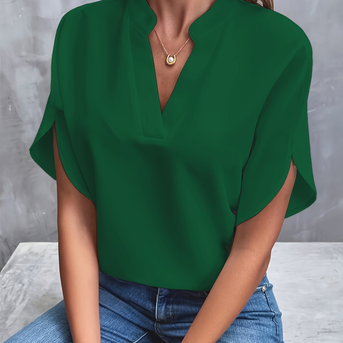 DMT | Elegante leichte Bluse für Frauen