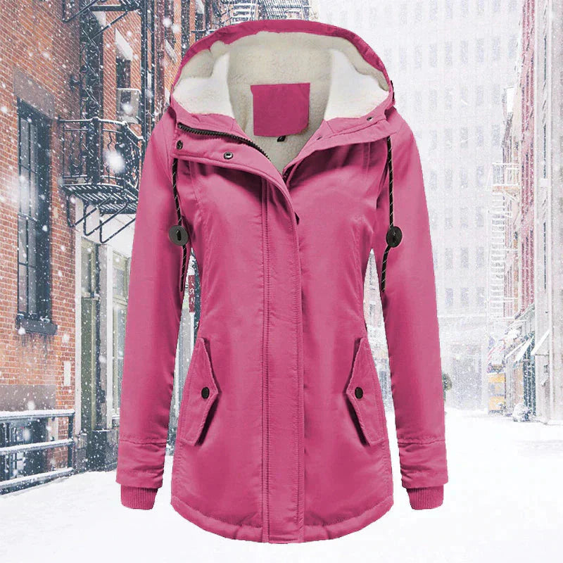 Deutsche Mode Trends | Kapuze | Reißverschluss | Winterjacke | Damenjacke