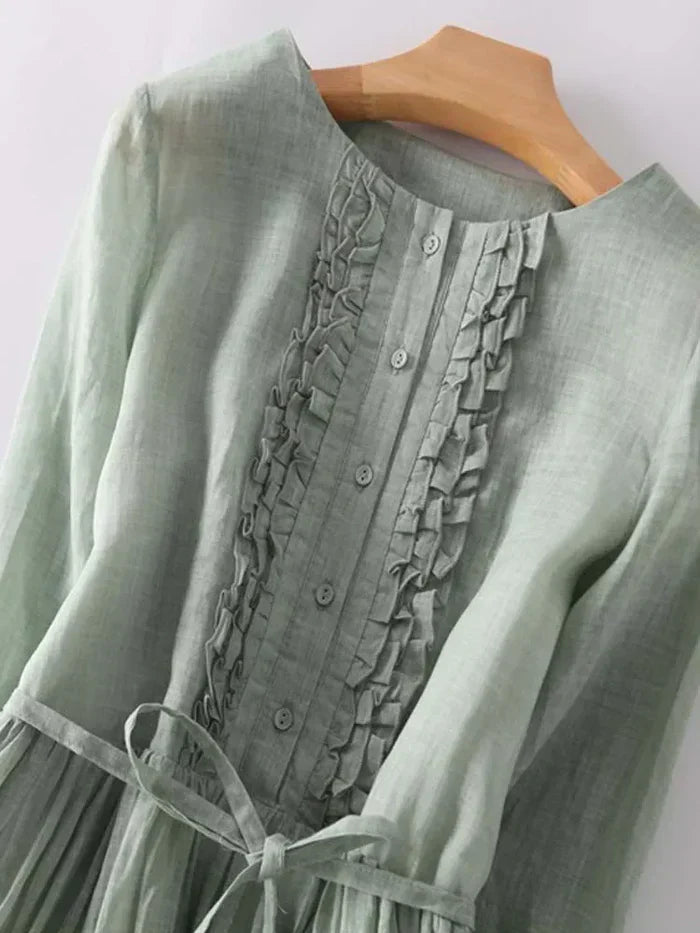DMT | Elegantes Leinenkleid