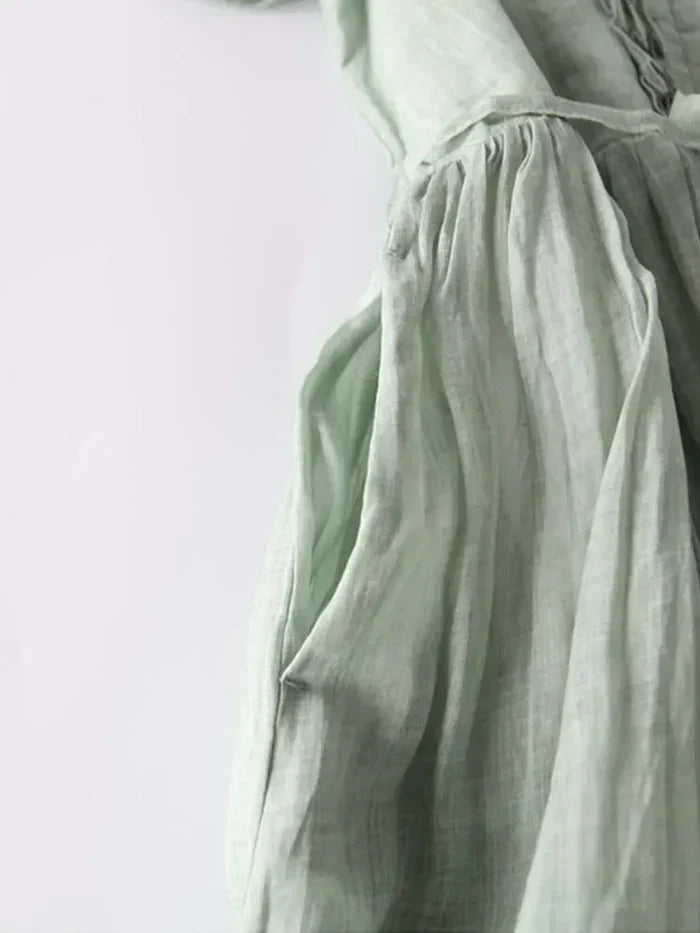 DMT | Elegantes Leinenkleid