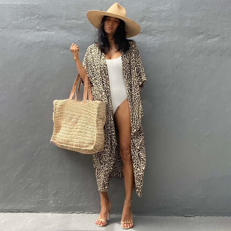 DMT | Glamouröse Sonnenschutz Resort Strandkleid Cover Up