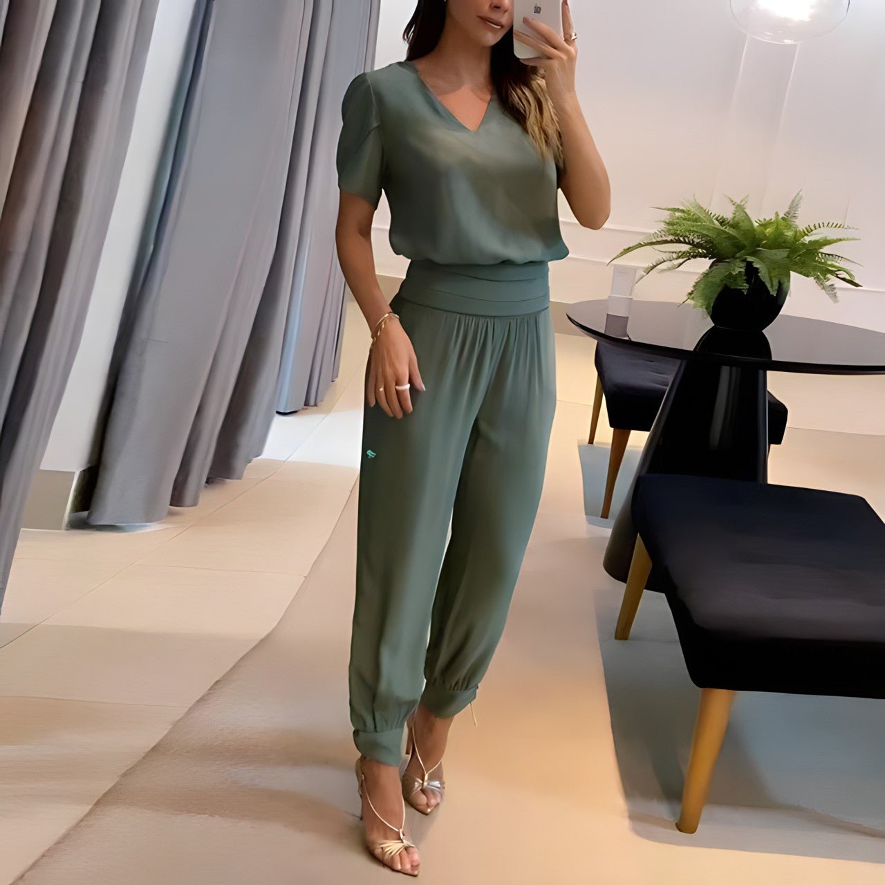 DMT | Bluse & Hose Set