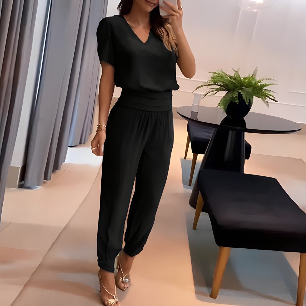 DMT | Bluse & Hose Set