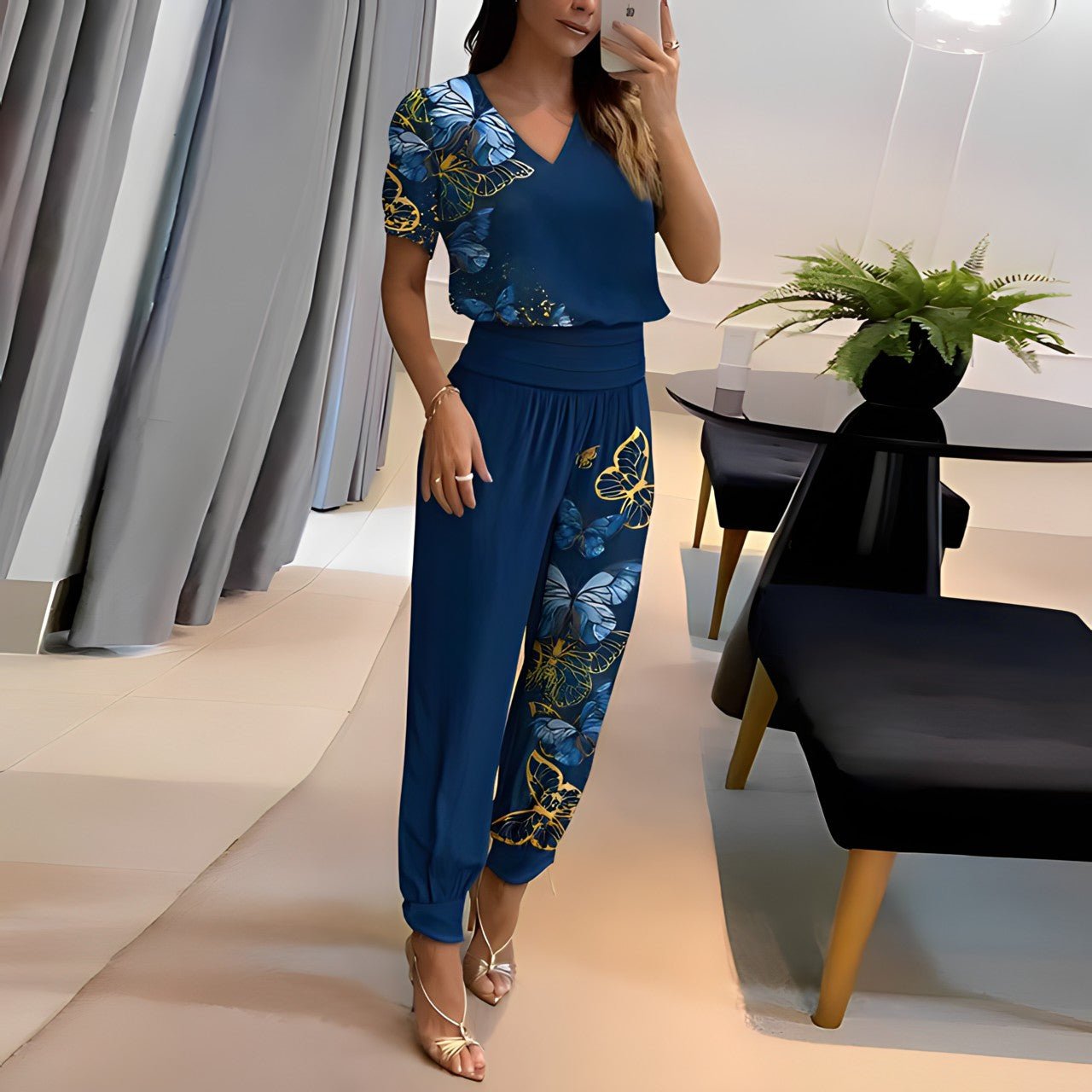 DMT | Bluse & Hose Set