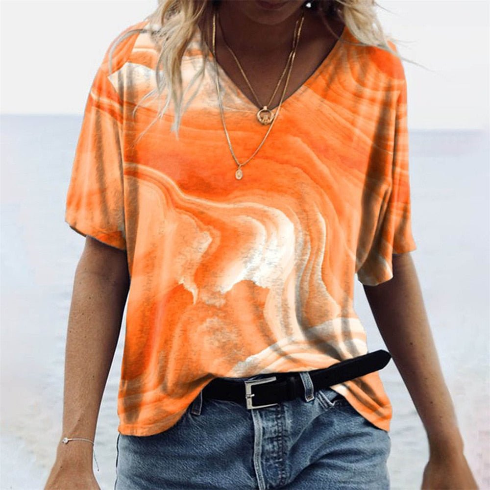 DMT | Originelles Damen-T-Shirt im Boho-Stil