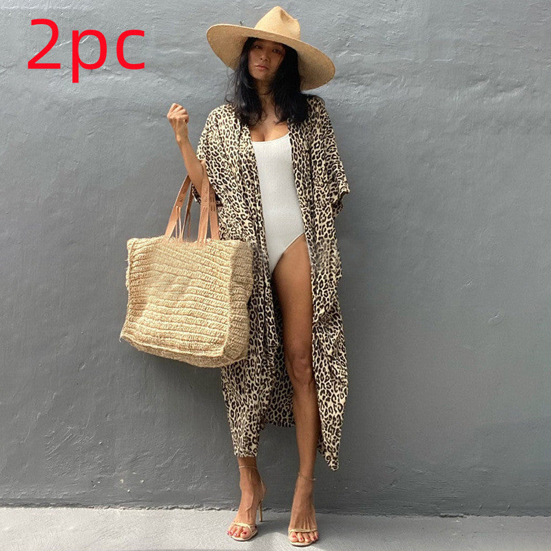 DMT | Glamouröse Sonnenschutz Resort Strandkleid Cover Up