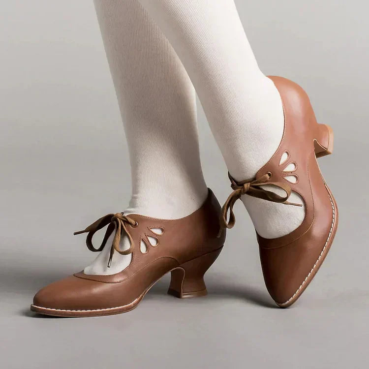 DMT | Edwardianische Lederschuhe für Damen
