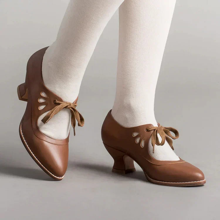 DMT | Edwardianische Lederschuhe für Damen