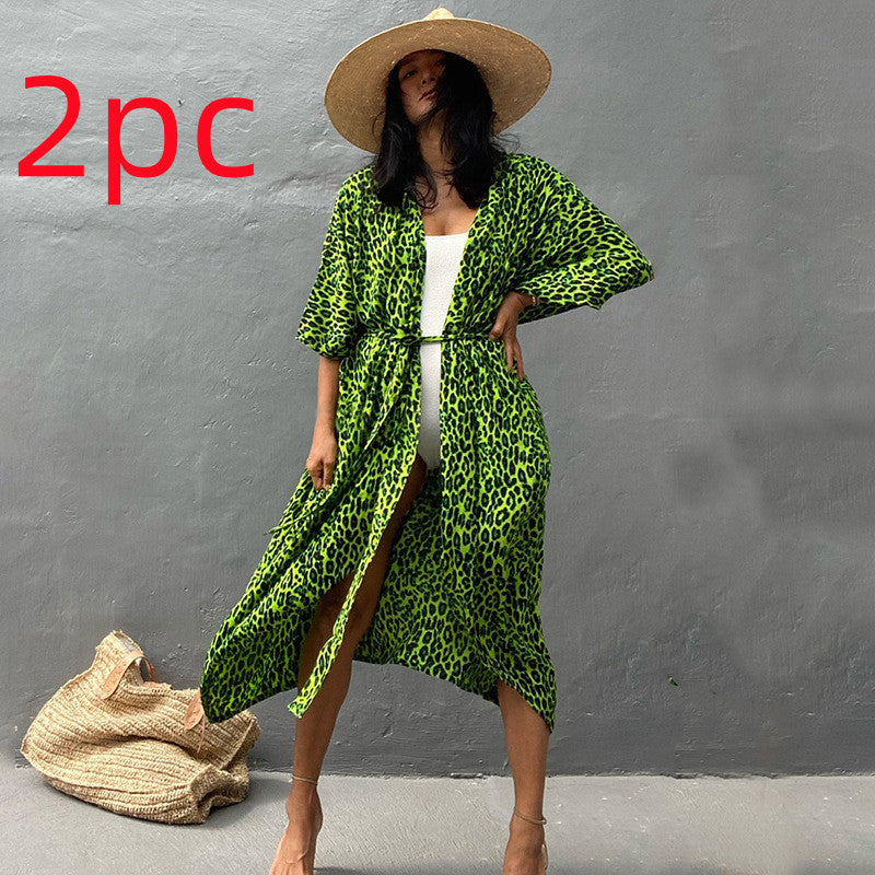 DMT | Glamouröse Sonnenschutz Resort Strandkleid Cover Up