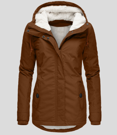 Deutsche Mode Trends | Kapuze | Reißverschluss | Winterjacke | Damenjacke