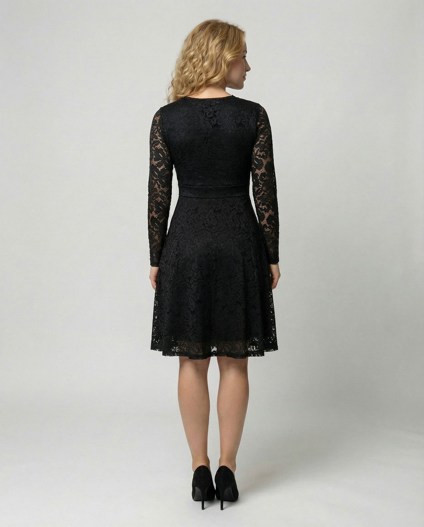 Elegantes Spitzenkleid Damen