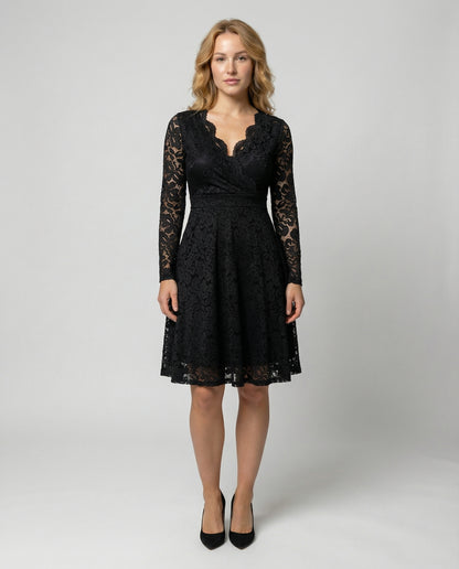 Elegantes Spitzenkleid Damen