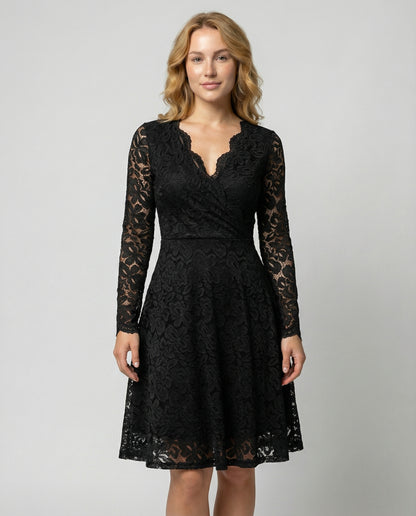 Elegantes Spitzenkleid Damen