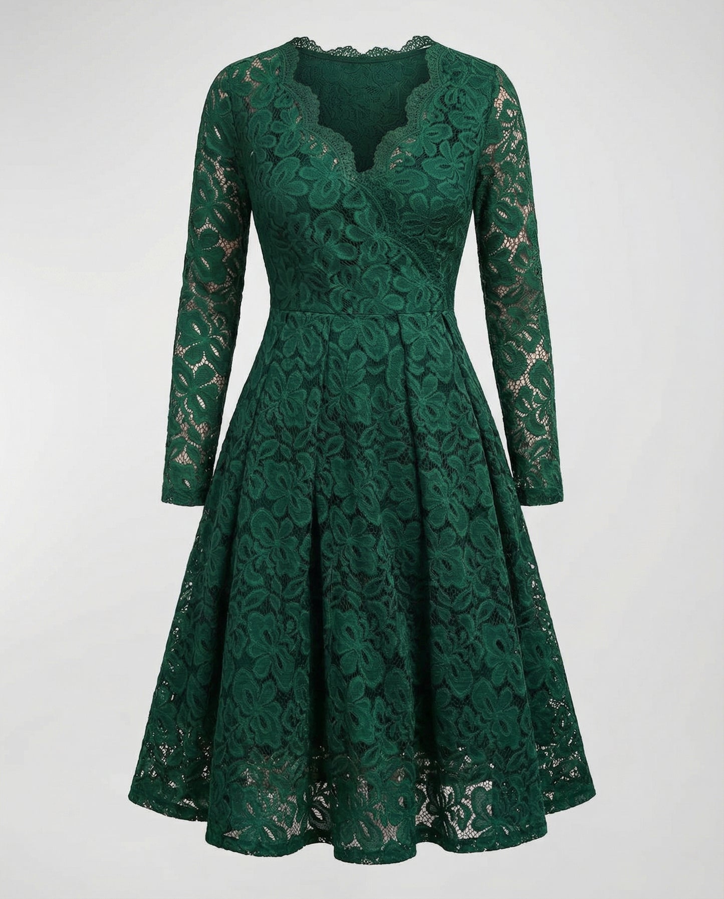 Elegantes Spitzenkleid Damen