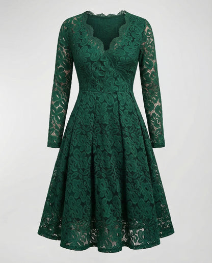 Elegantes Spitzenkleid Damen