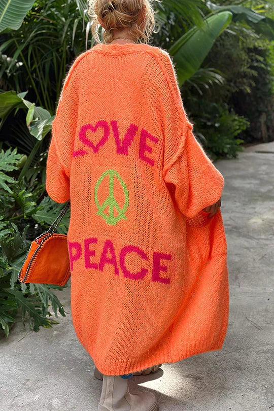 DMT | PEACE MODISCHE STRICKJACKE