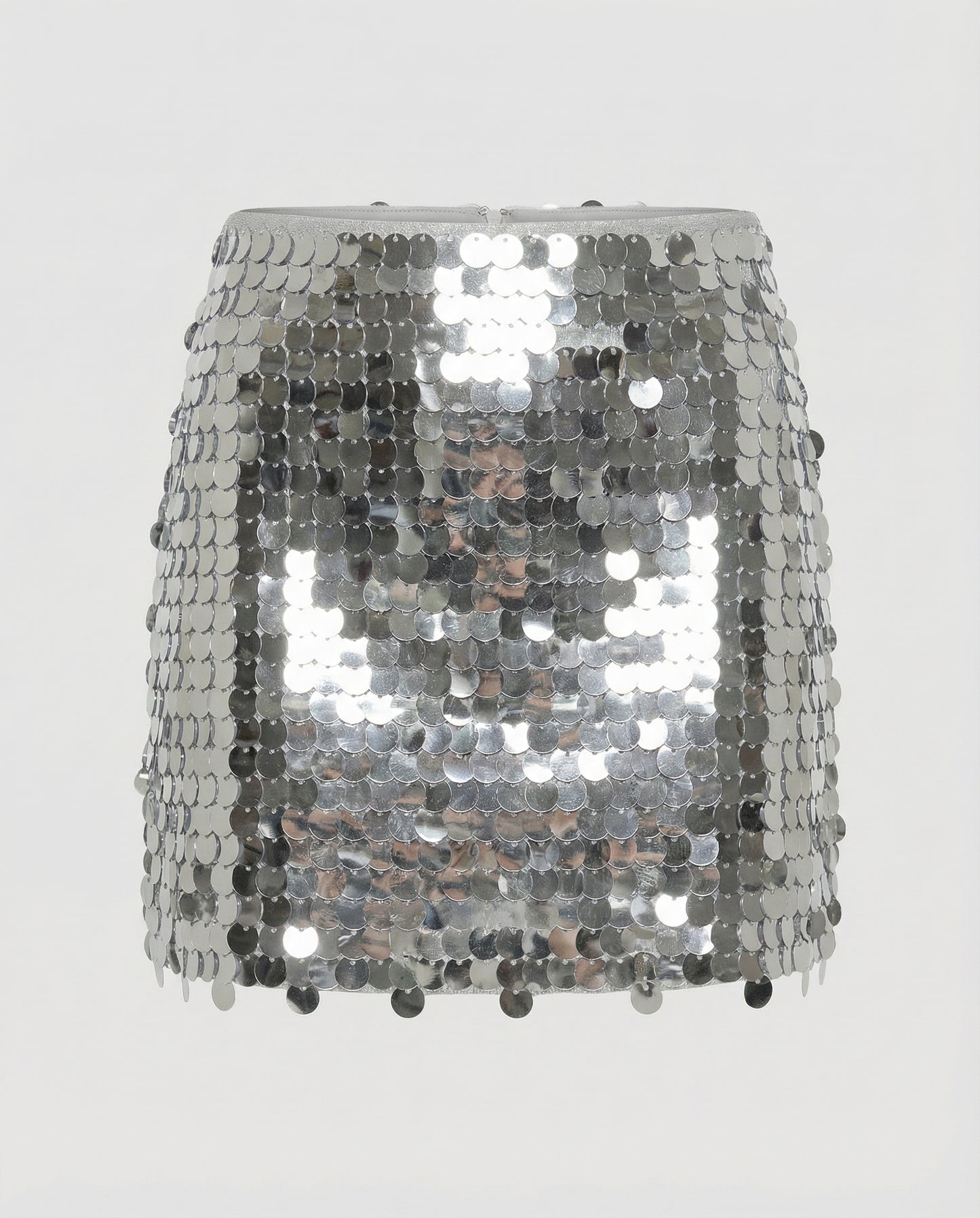 Eleganter Pailletten Rock Damen