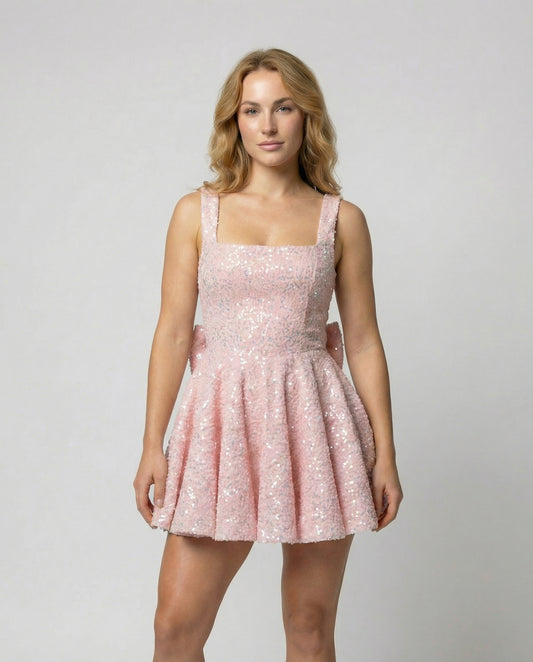 Personalisierbares Schleifen Partykleid