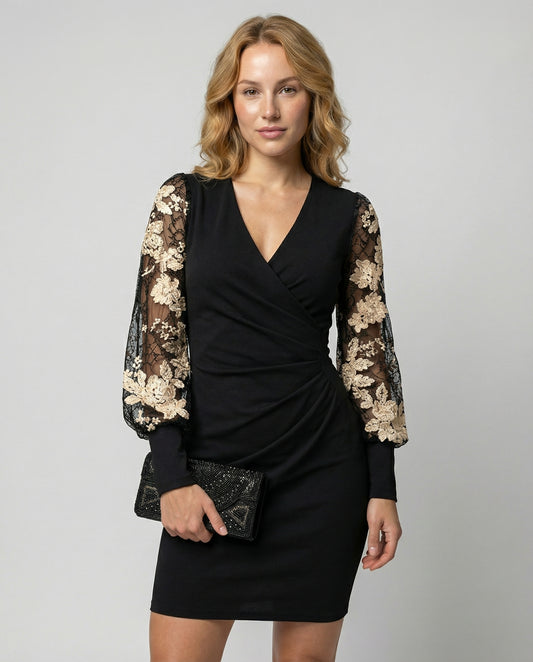 Festliches Spitzen Cocktailkleid Damen