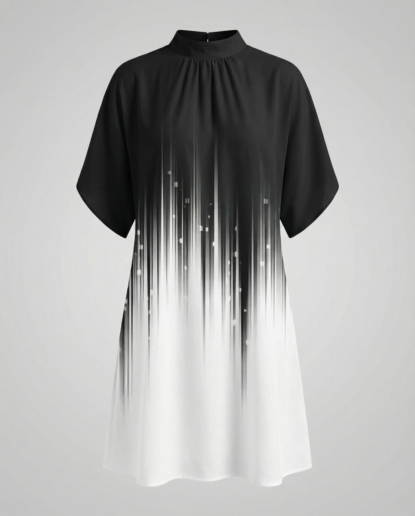 Elegantes Fledermausärmel Kleid Damen