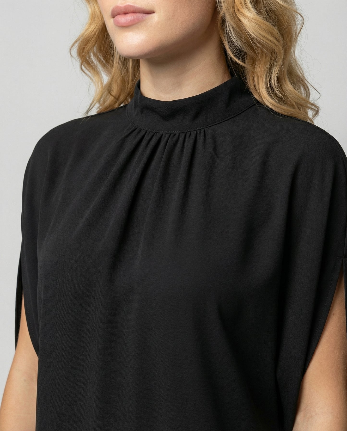 Elegantes Fledermausärmel Kleid Damen