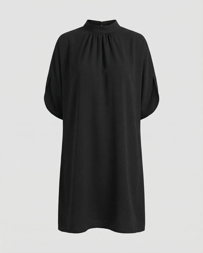 Elegantes Fledermausärmel Kleid Damen