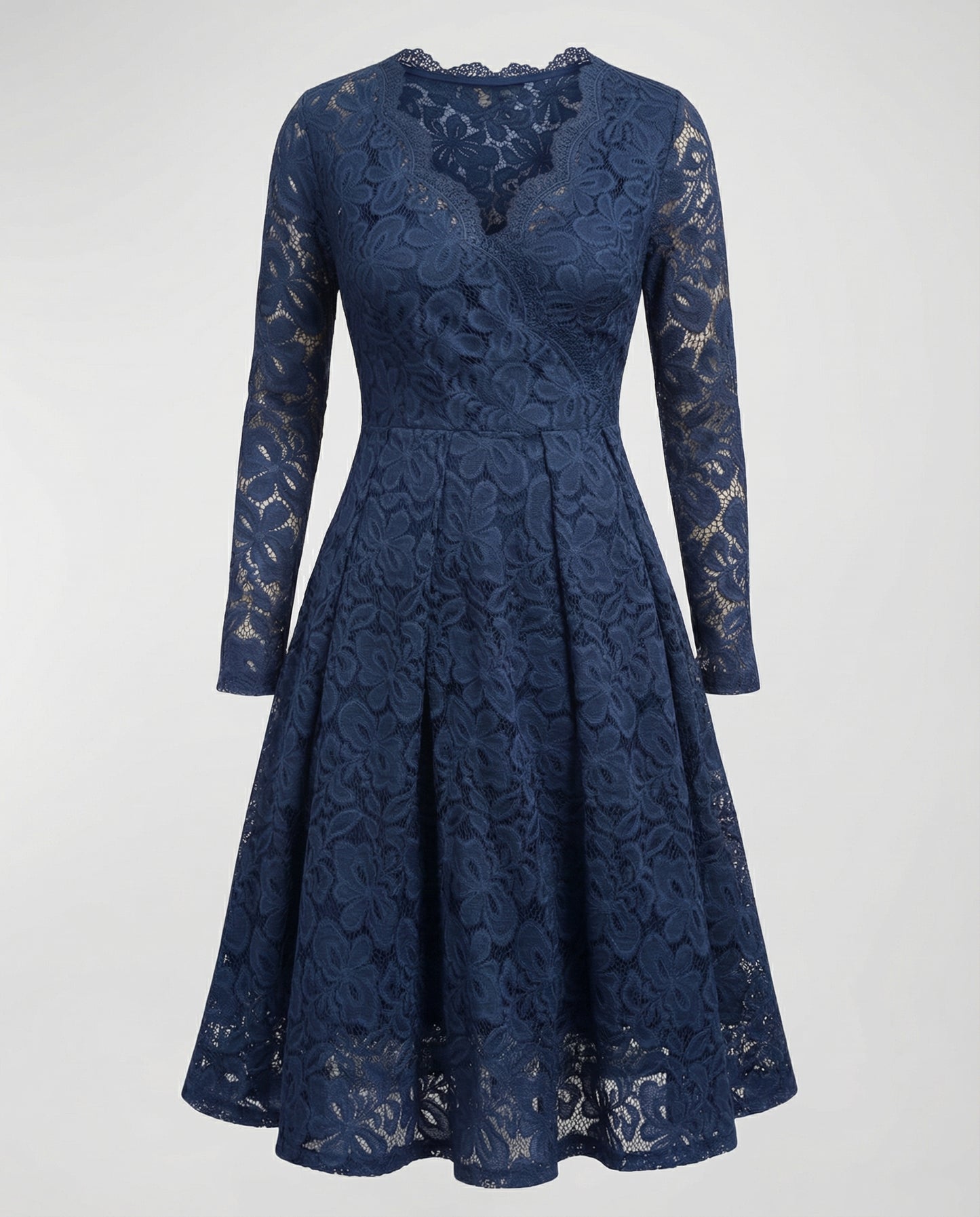 Elegantes Spitzenkleid Damen