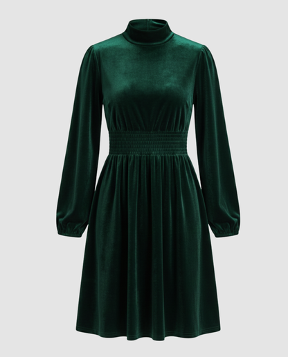 Elegantes Samtkleid Damen