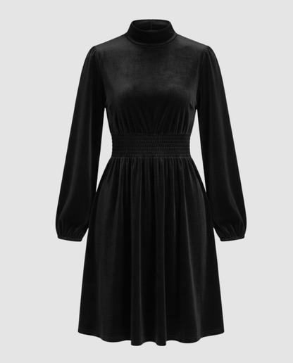 Elegantes Samtkleid Damen