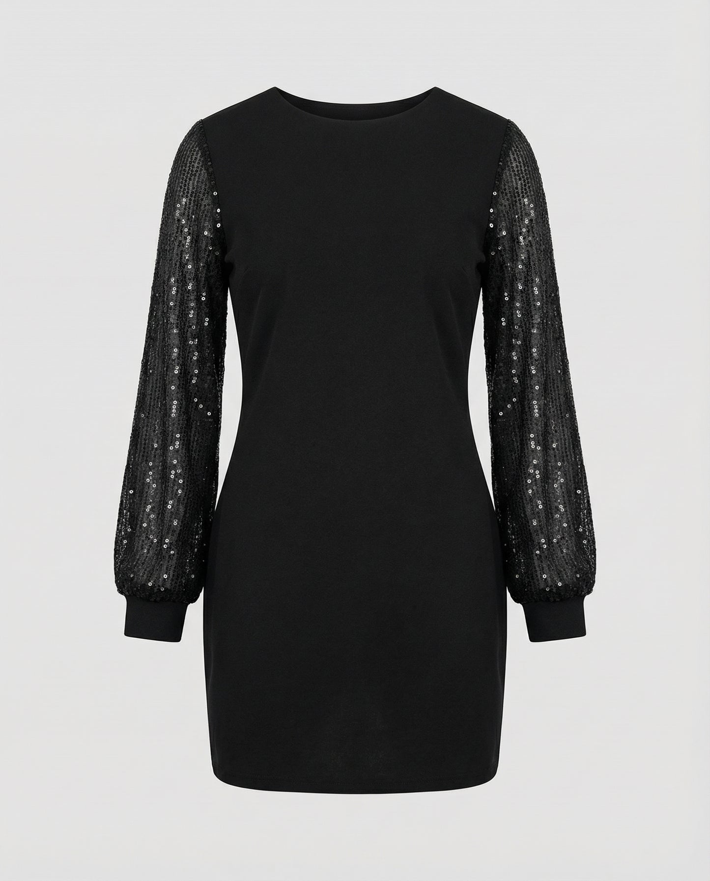 Lässiges Glitzerkleid Damen